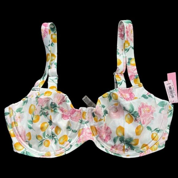 Victorias Secret Swim Wicked Push up without padding Bikini top lemons 36DDD - Picture 1 of 5